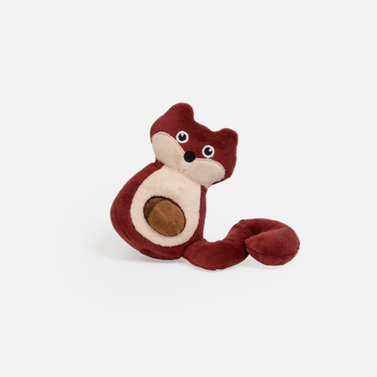 Dog and Pet Stuff 2-In-1 Squirrel And Nut Cat Toy