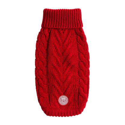 Dog and Pet Stuff 3XS Chalet Sweater - Red