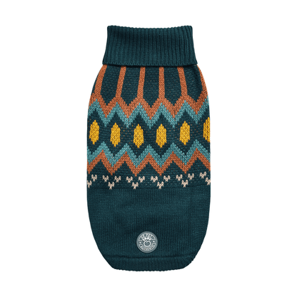 Dog and Pet Stuff 3XS Heritage Sweater - Teal