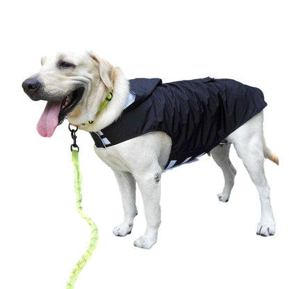 Dog and Pet Stuff 4XL / Black Raincoat pet supplies