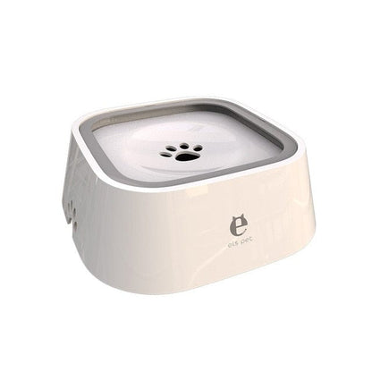 Dog and Pet Stuff A-White Pet Floating Bowl