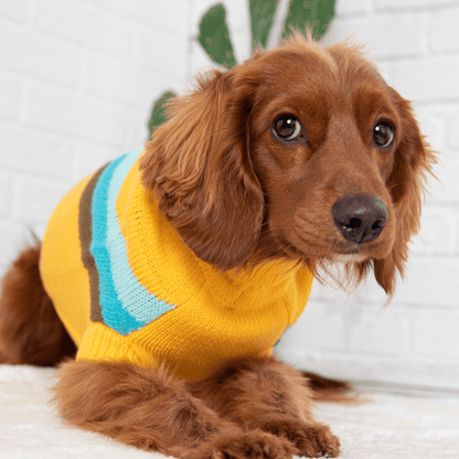 Dog and Pet Stuff Alpine Sweater - Yellow