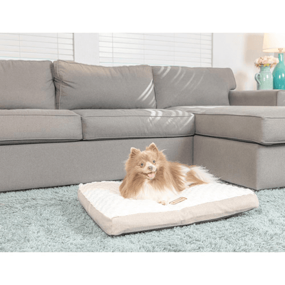Dog and Pet Stuff Armarkat Mat Model M12HMB/MB-M Medium With Handle, Dog Crate Mat with Poly Fill Cushion & Removable Cover