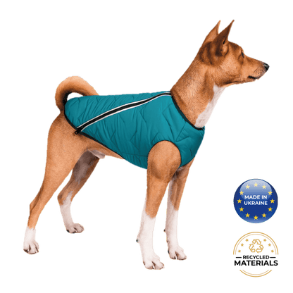 Dog and Pet Stuff Blue / XS Sustainable Eco-Friendly Dog Jacket / Vest - Made in Ukraine