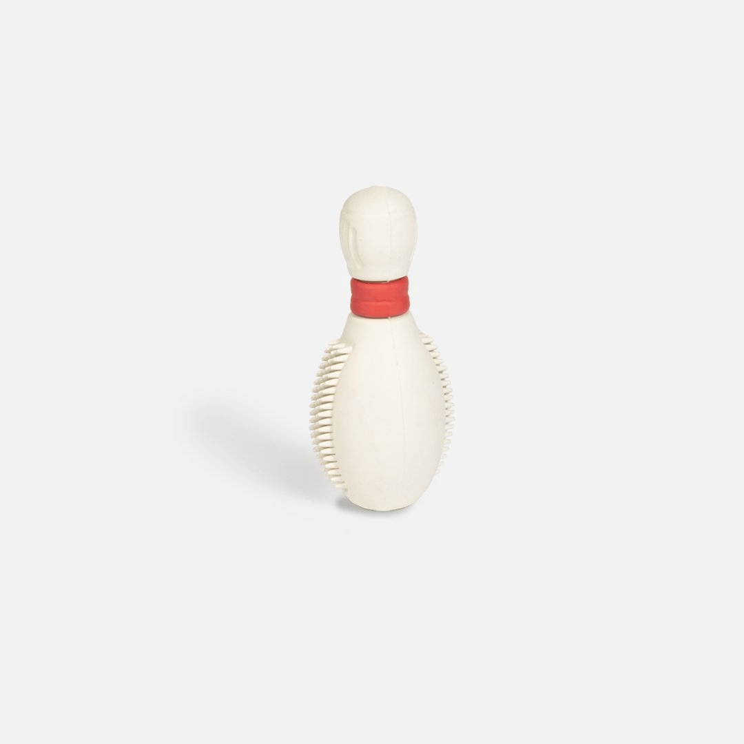 Dog and Pet Stuff Bowling Pin With Vanilla Scent Dog Toy