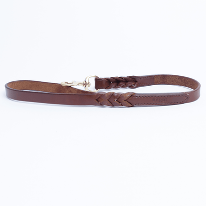 Dog and Pet Stuff Brown / 2’ x 3/4” Braided Leash