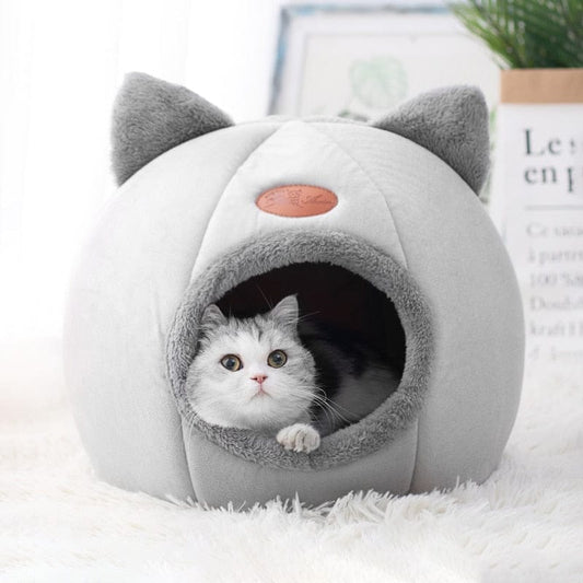 Dog and Pet Stuff Cat Bed Pet Nest with Inside Cushion