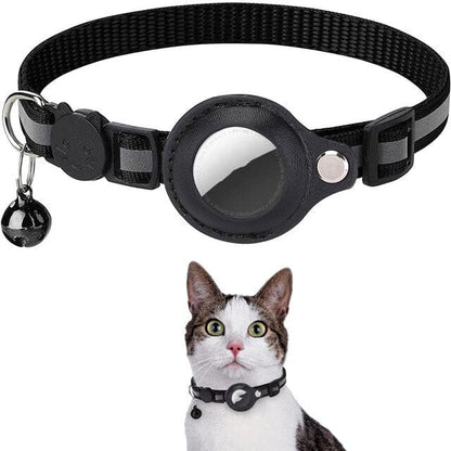 Dog and Pet Stuff Cat Collar Black Pet Adjustable Collar Protective Cover