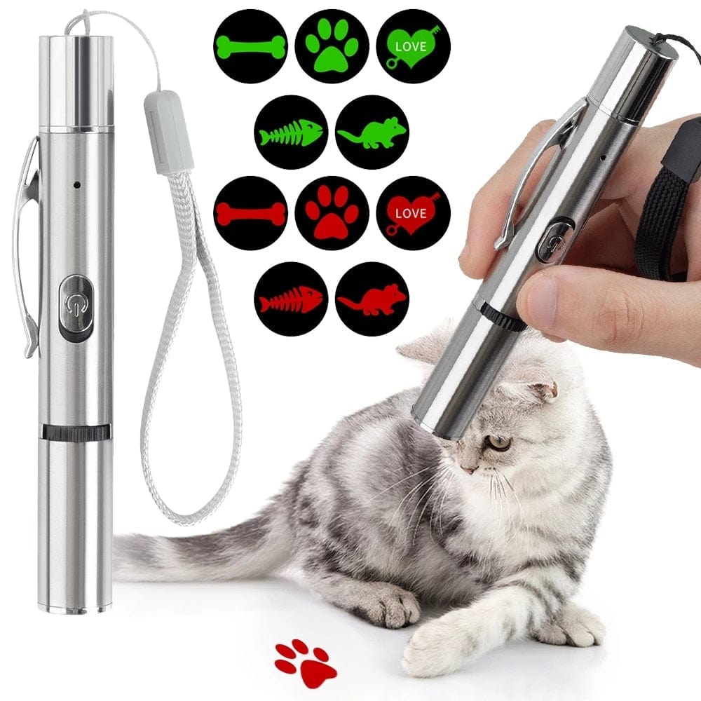 Dog and Pet Stuff Cat Toy Pet Laser Pointer Multi-Pattern