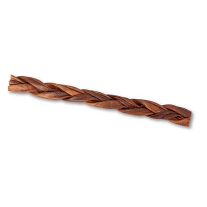 Dog and Pet Stuff Default Braided Collagen Stick Dog Treats - 12" Thick (25/case)