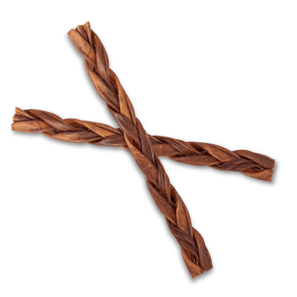 Dog and Pet Stuff Default Braided Collagen Stick Dog Treats - 12" Thick (25/case)