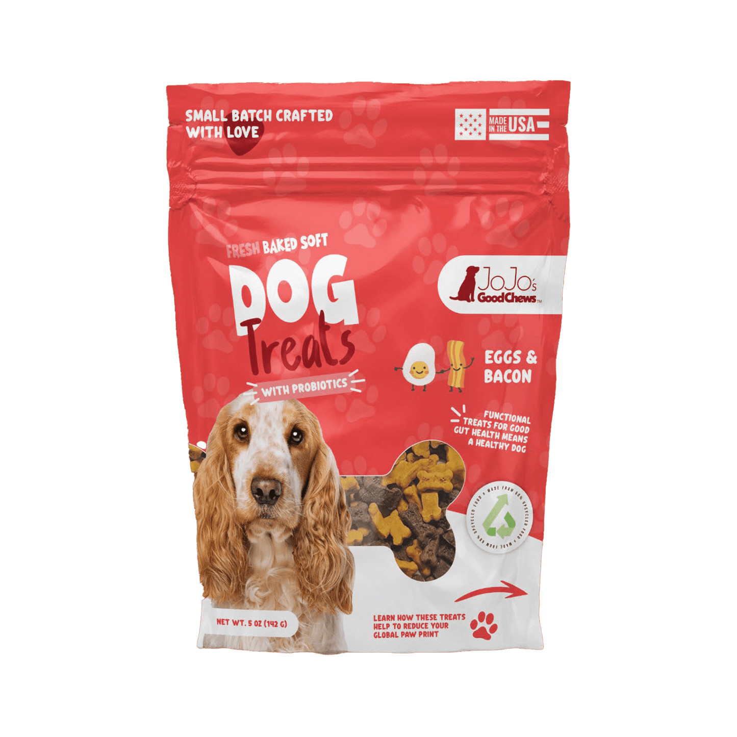 Dog and Pet Stuff Default Fresh Baked Eggs and Bacon Soft Dog Chew Treats (2-Pack)