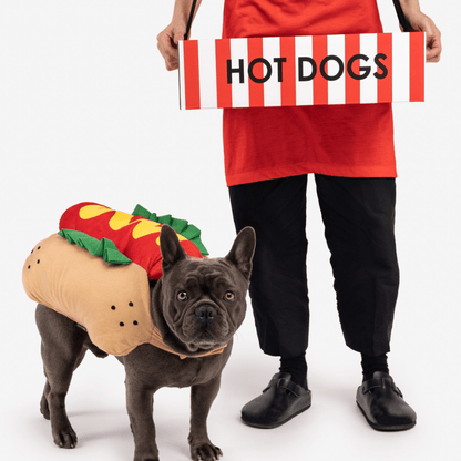 Dog and Pet Stuff Default Hotdog Vendor - Matching Human Costume