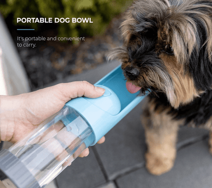 Dog and Pet Stuff Default Portable Dog Water Bottle- with Charcoal Filter