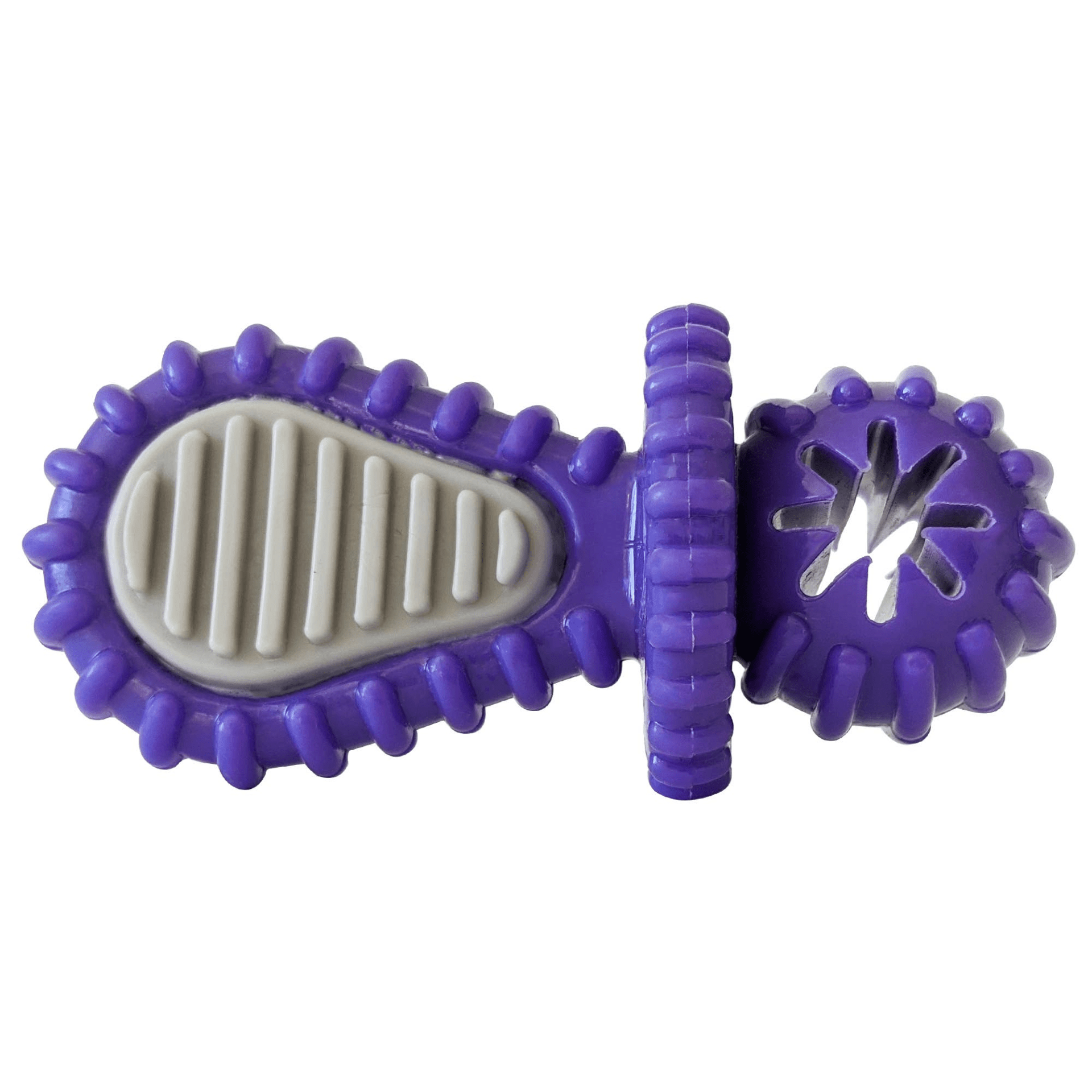 Dog and Pet Stuff Dental Pacifier Dog Chew Toy - Purple