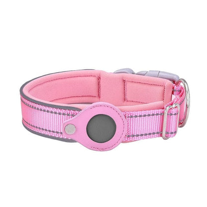 Dog and Pet Stuff Dog Collar Pink / S(30-37cm) Anti-Lost Dog Collar