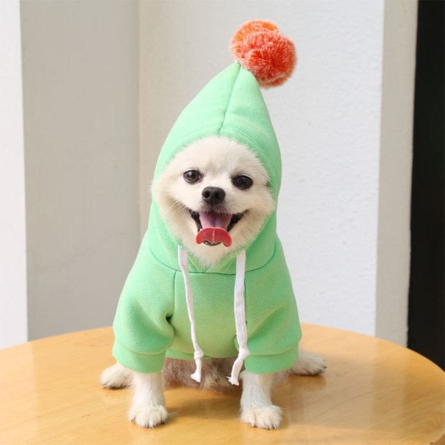 Dog and Pet Stuff Dog Hoodie 3 Green / M Fruit Pet Coat Hoodies