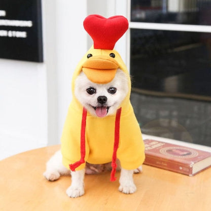 Dog and Pet Stuff Dog Hoodie 5 Yellow Duck / XL Fruit Pet Coat Hoodies
