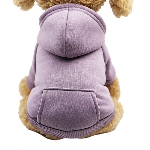 Dog and Pet Stuff Dog Hoodie Purple / L Soft Fleece Dog Hoodie