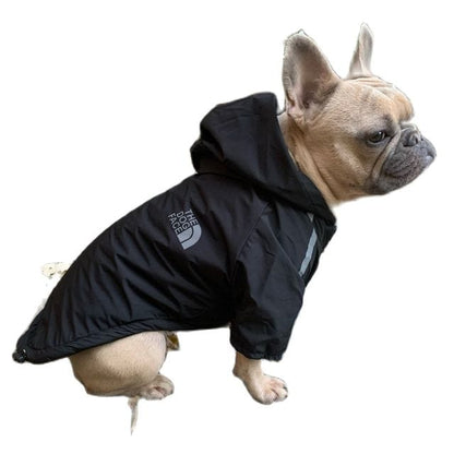 Dog and Pet Stuff Dog Jacket Black / 3XL Reflective Pet Hooded Jacket