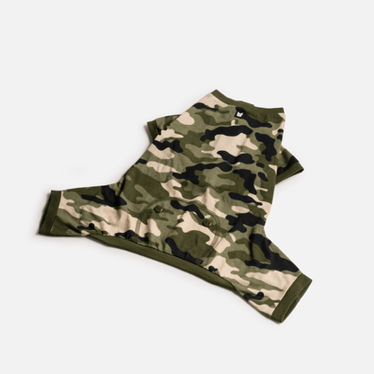 Dog and Pet Stuff Dog Pajama - Camo