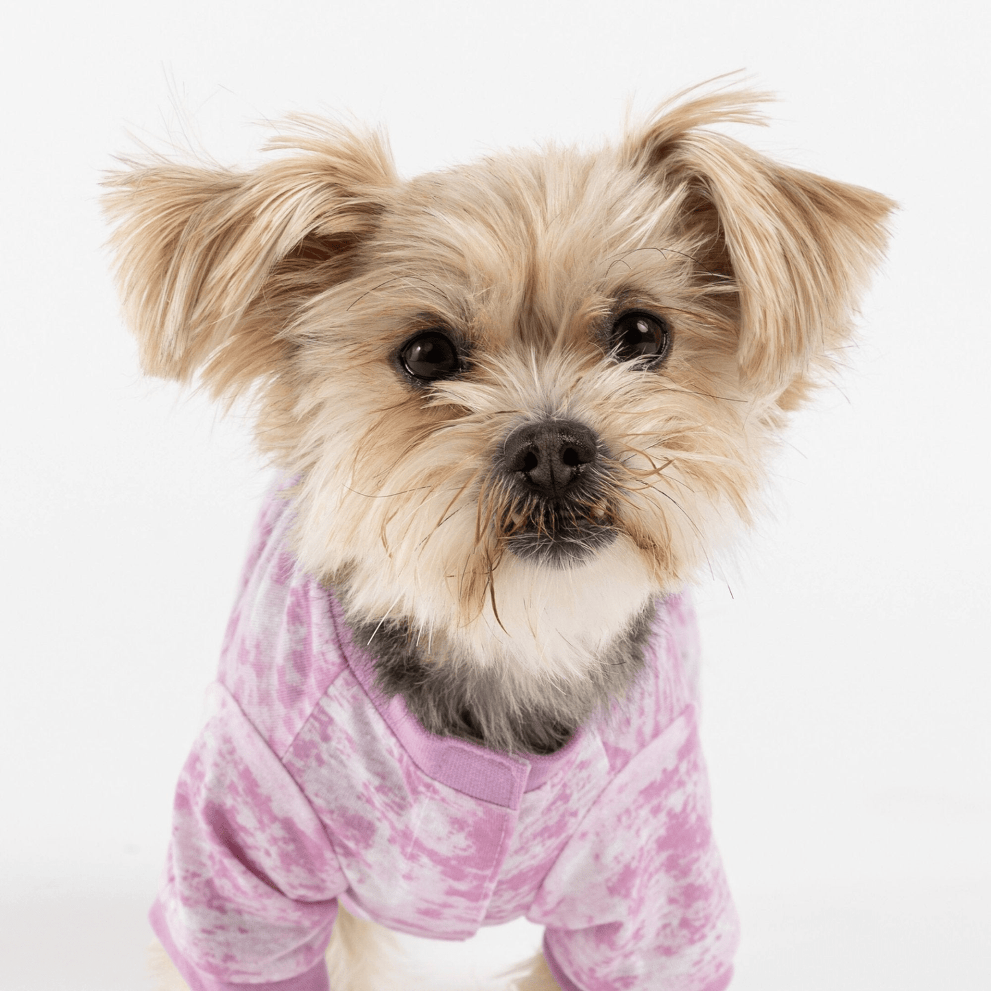 Dog and Pet Stuff Dog Pajama - Pink Tie Dye