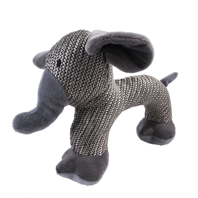Dog and Pet Stuff Elephant / S Bite Resistant Squeaky Pet Toy