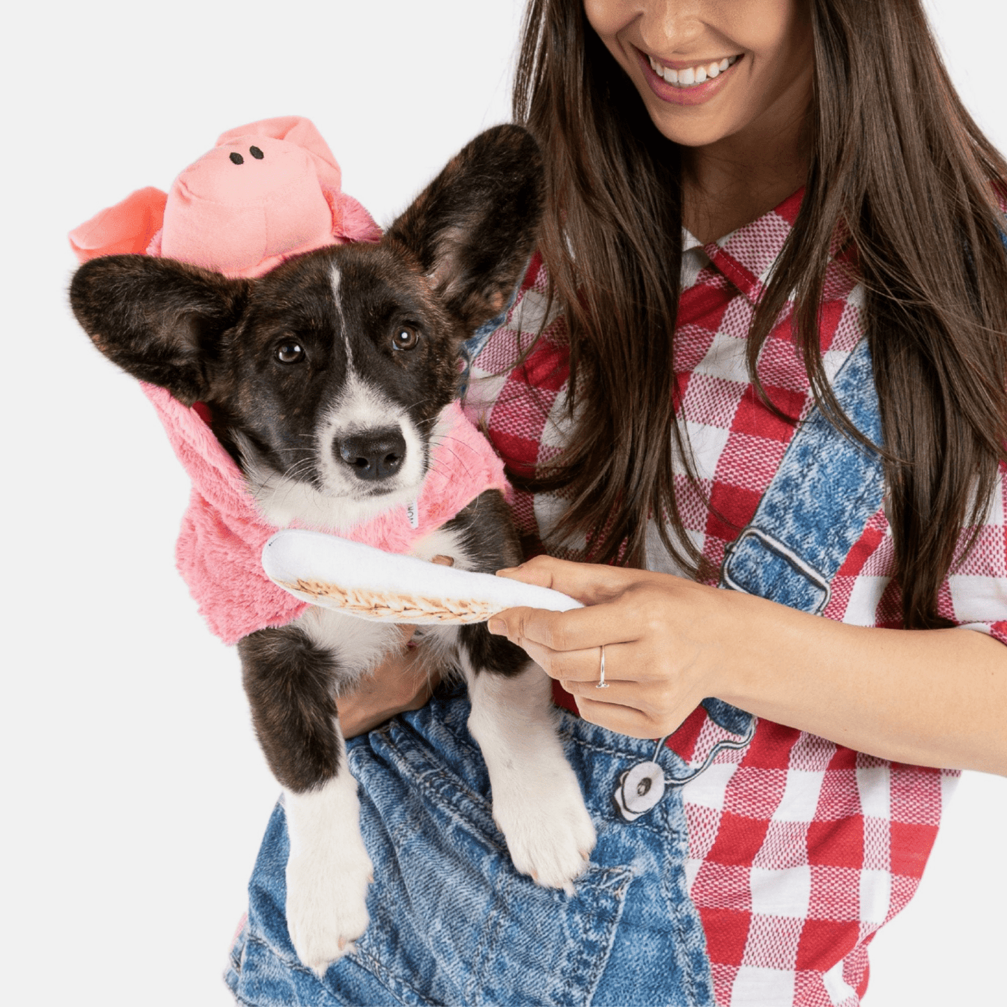 Dog and Pet Stuff Farmer - Matching Human & Dog Costume