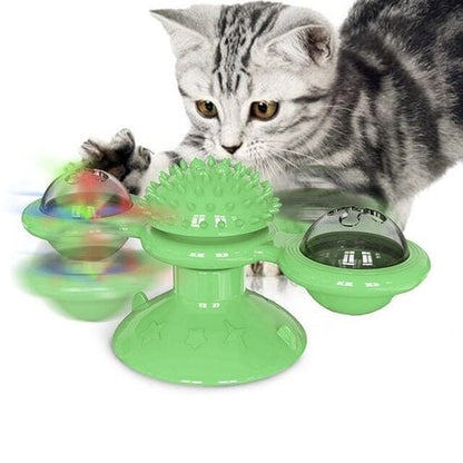 Dog and Pet Stuff Green Whisker Twister Delight
