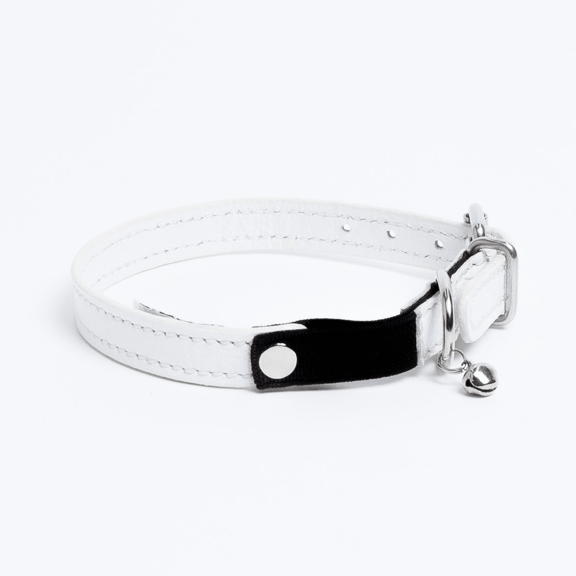 Dog and Pet Stuff Ivory White / 12” x 1/2” Alpine Cat Collars
