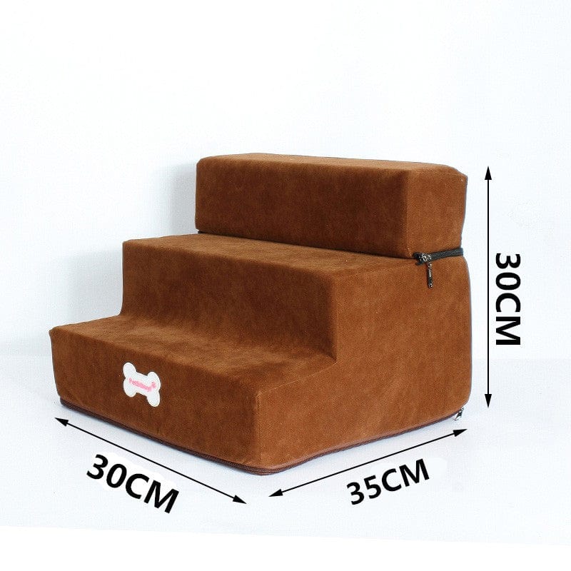 Dog and Pet Stuff Light Brown / 30x35x30cm Stepeasy Pet Stairs