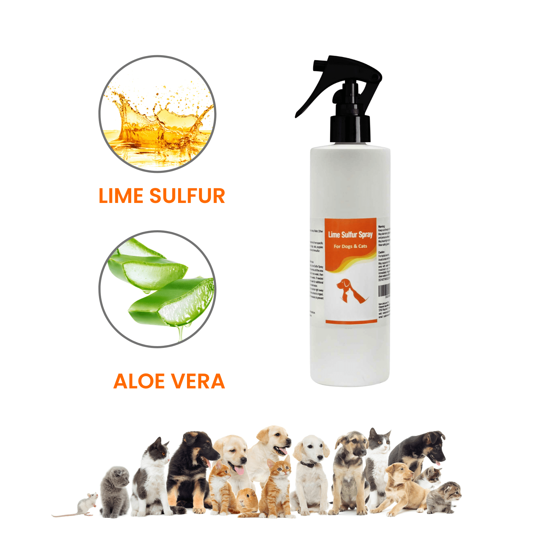 Dog and Pet Stuff Lime Sulfur Spray