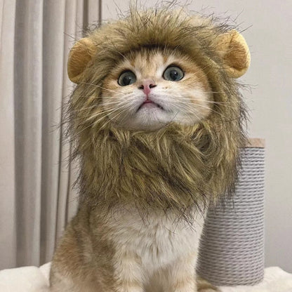 Dog and Pet Stuff Lion Mane Cat Costume
