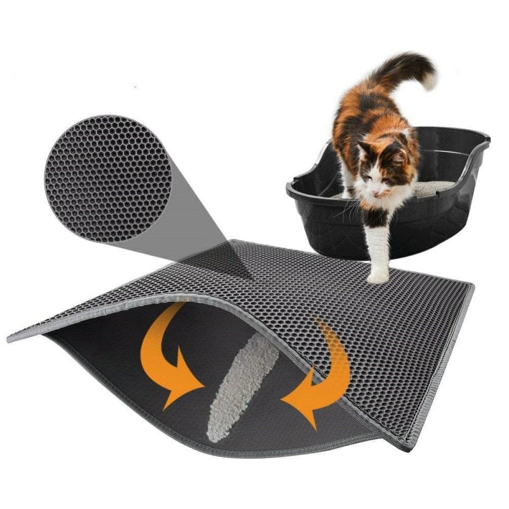 Dog and Pet Stuff Pet Cat Litter Mat Waterproof