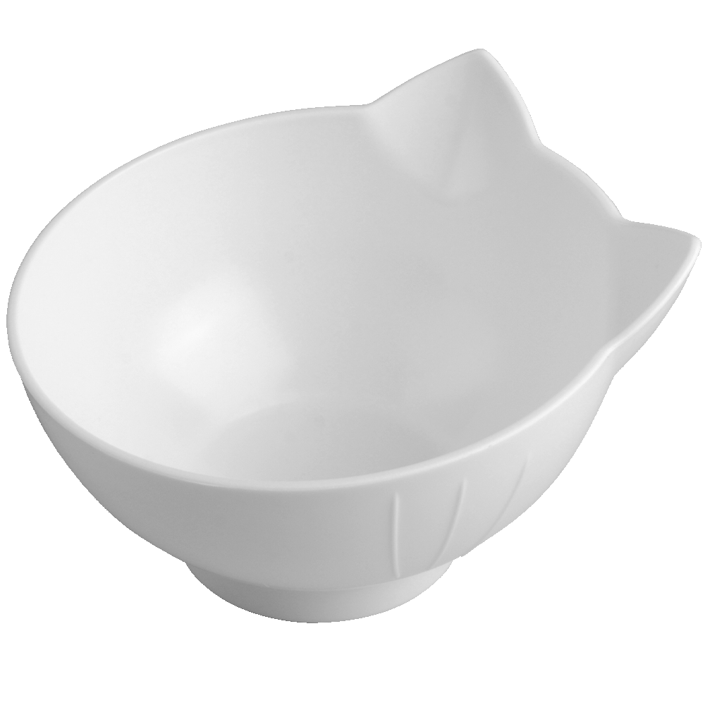 Dog and Pet Stuff Pet Double Cat Bowl With Raised Stand