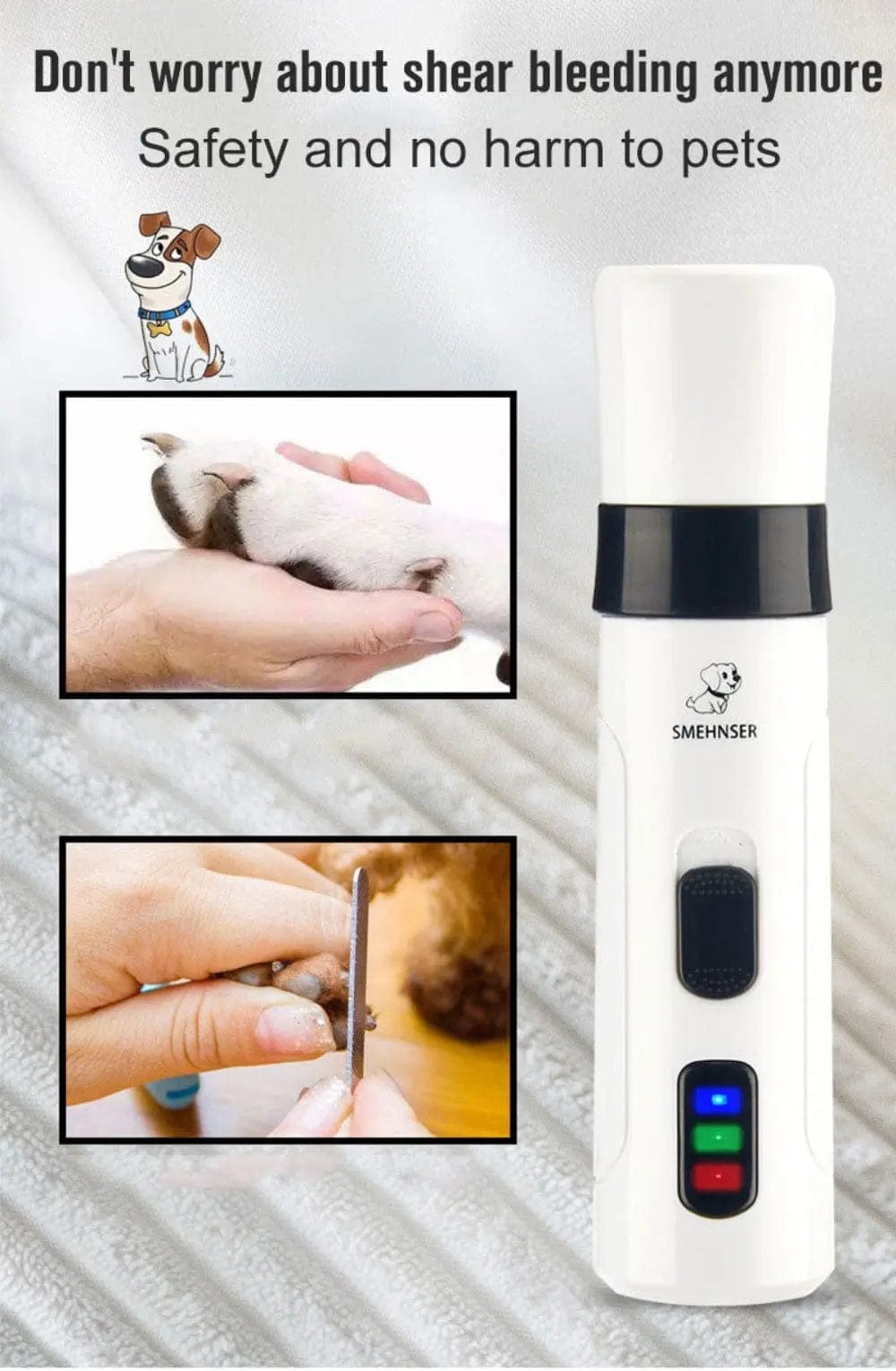Dog and Pet Stuff Petcare Cordless Pet Nail Trimmers