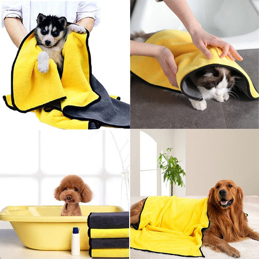 Dog and Pet Stuff Quick-dry Pet Towel Quick-drying Pet Towel