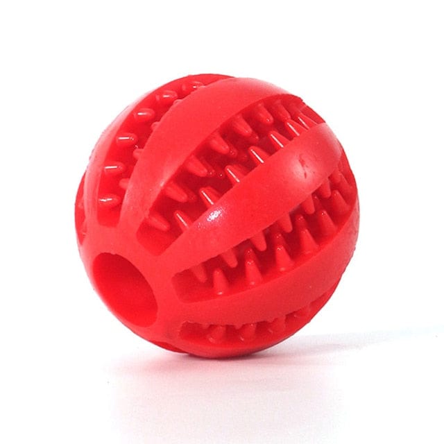 Dog and Pet Stuff Rubber Ball Chew Toy Red / M-6cm Rubber Balls Chewing Pet Toys