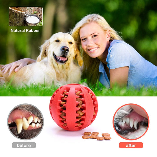 Dog and Pet Stuff Rubber Ball Chew Toy Rubber Balls Chewing Pet Toys