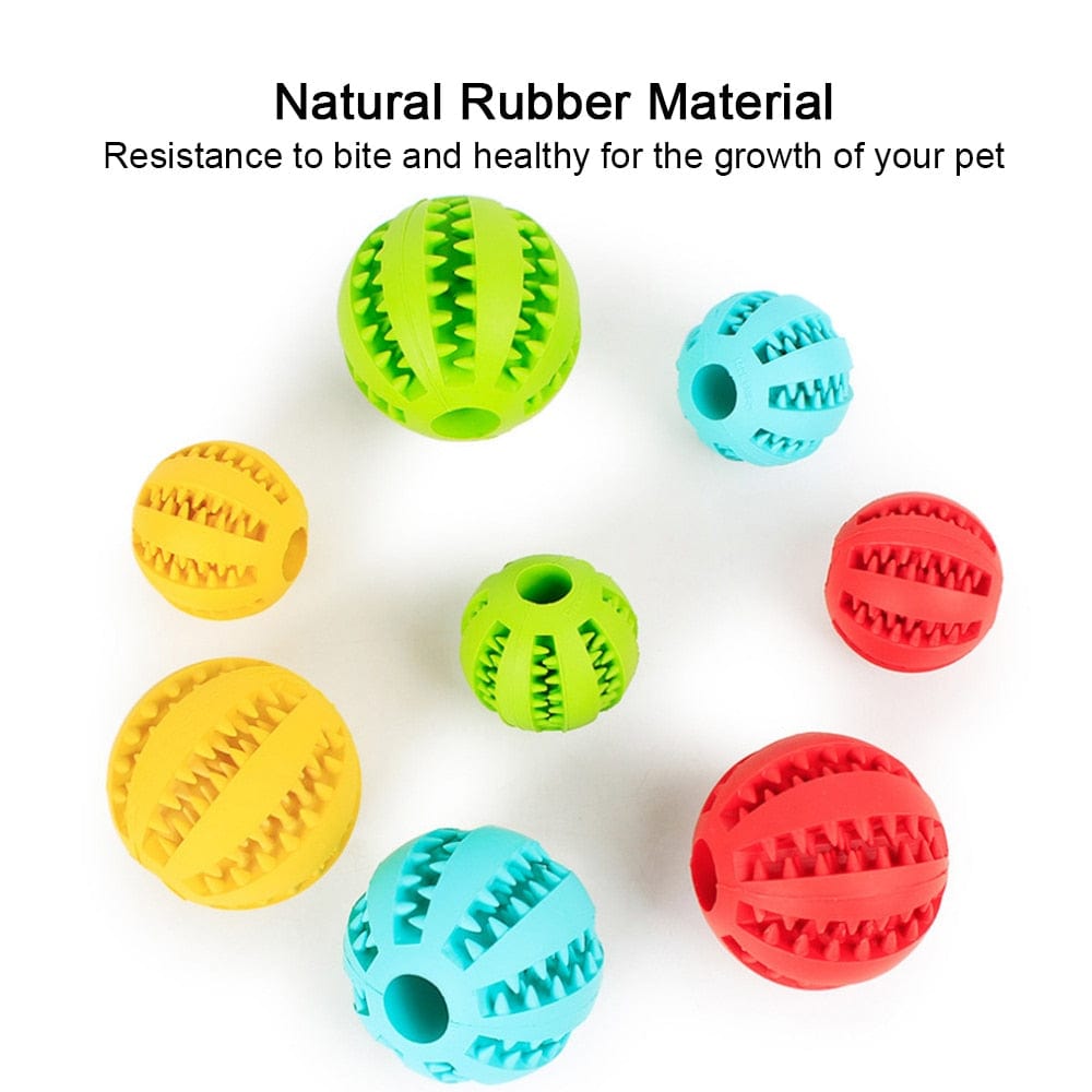 Dog and Pet Stuff Rubber Ball Chew Toy Rubber Balls Chewing Pet Toys
