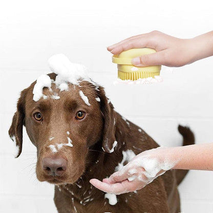 Dog and Pet Stuff Soft Wash Brush Pet Bathroom Massage Soft Brush