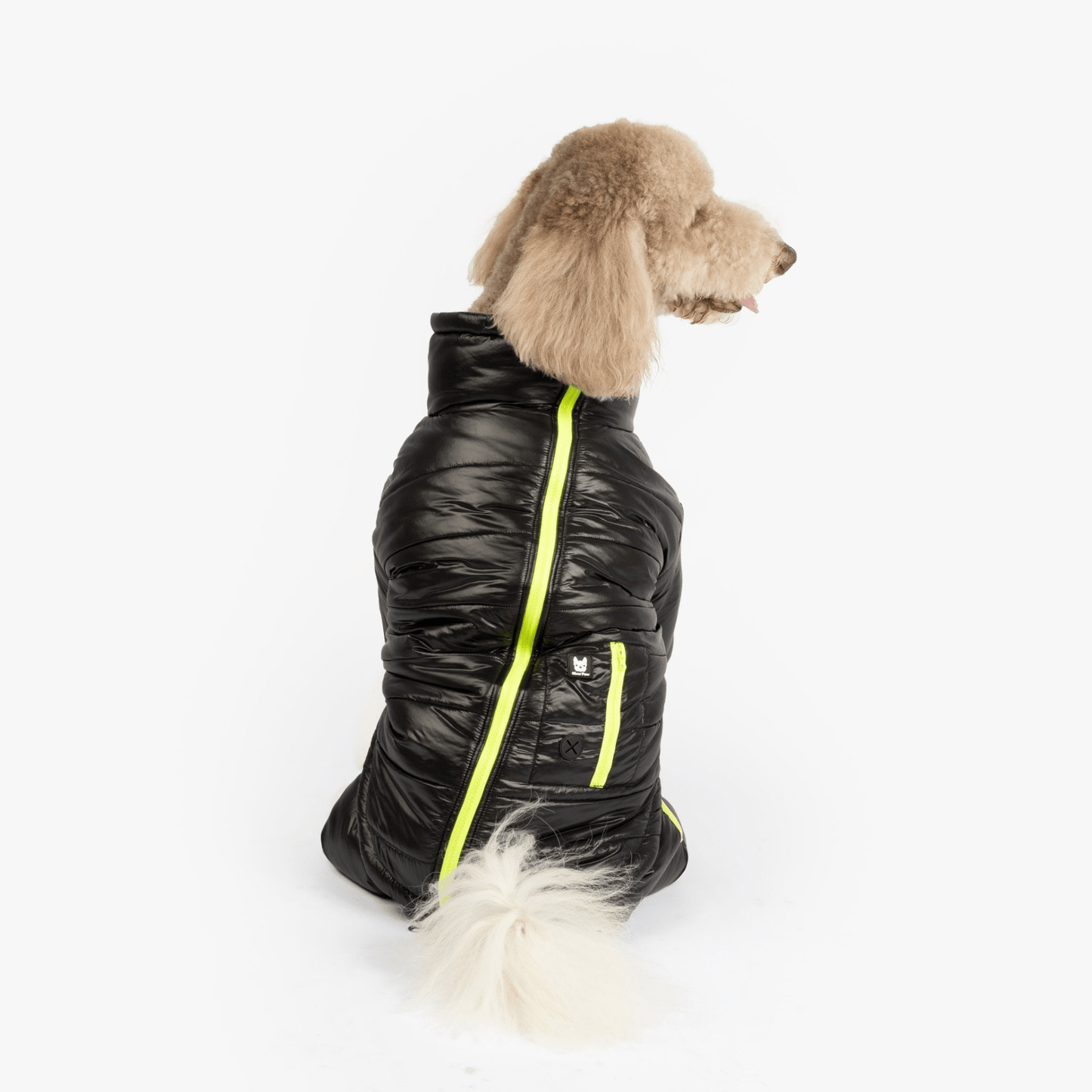 Dog and Pet Stuff Whistler Full Body Dog Snowsuit - Black