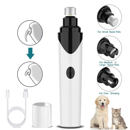 Dog and Pet Stuff White with Black Pet Nail Trimmer
