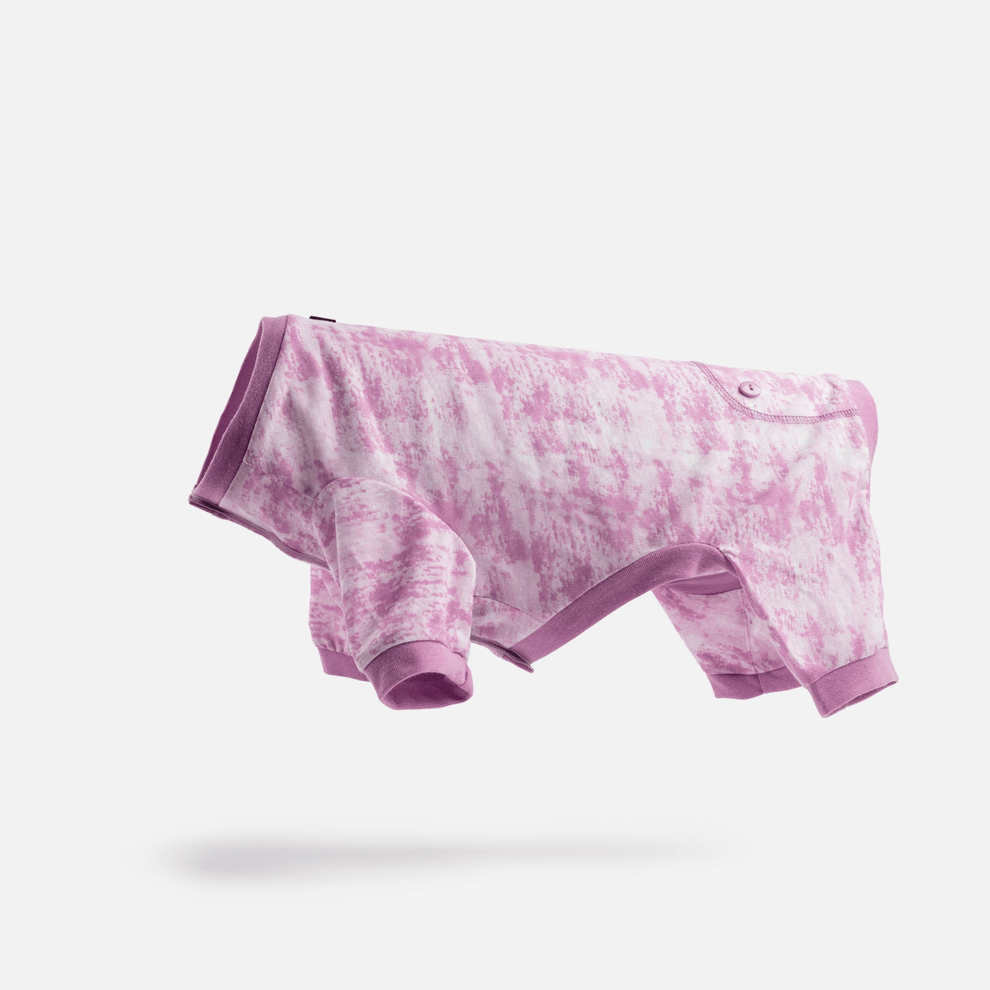 Dog and Pet Stuff XS Dog Pajama - Pink Tie Dye